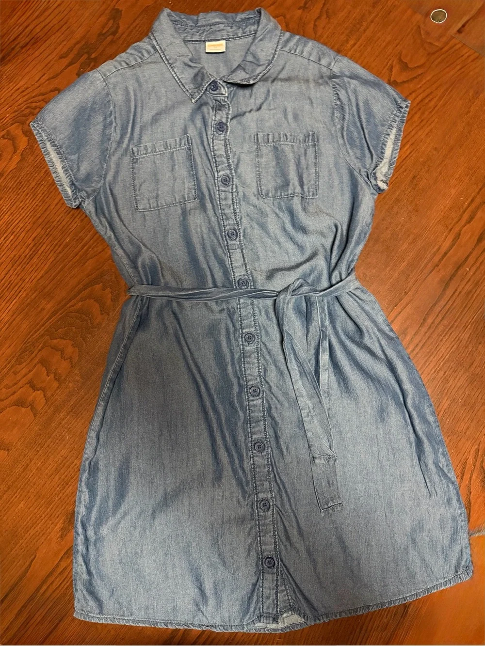 Gymboree Blue Chambray Shirt Dress